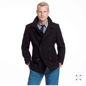 J. Crew Bayswater Peacoat - Size Tall/Large